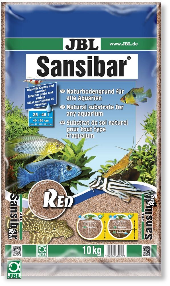 Jbl Sansıbar Kırmızı 10 Kg Kum