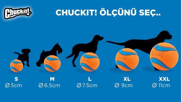 Chuckit! Ultra Ball Köpek Oyun Topu (XXL Boy) Köpek Oyuncağı