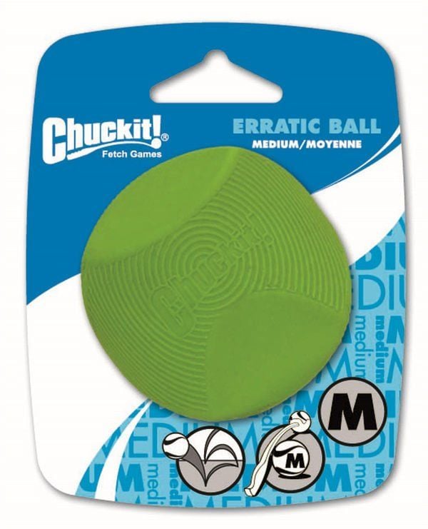 Chuckit! Erratic Ball Köpek Oyun Topu (Orta Boy) Köpek Oyuncağı