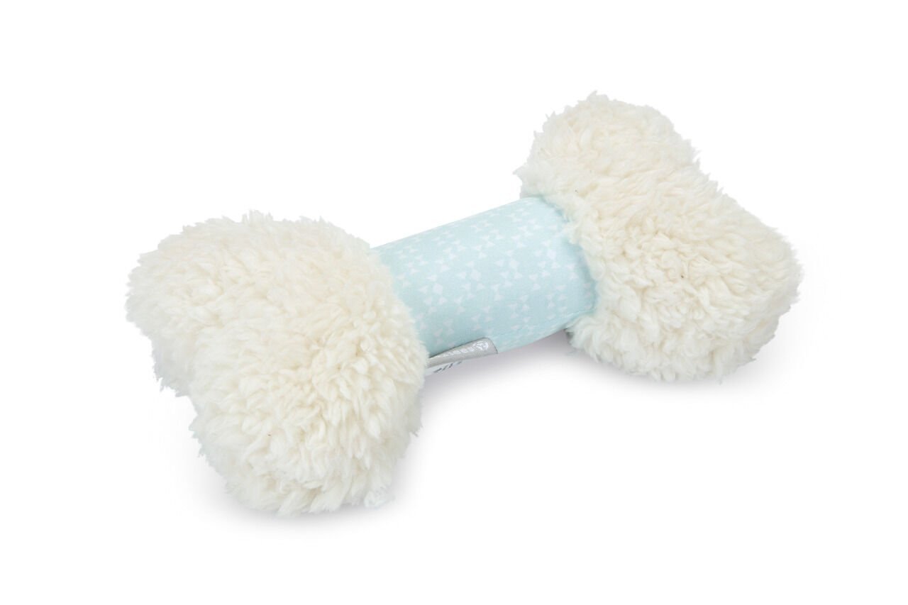 Beeztees Yavru Köpek Peluş Oyn. Kemik 21 Cm Beyaz Köpek Oyuncağı