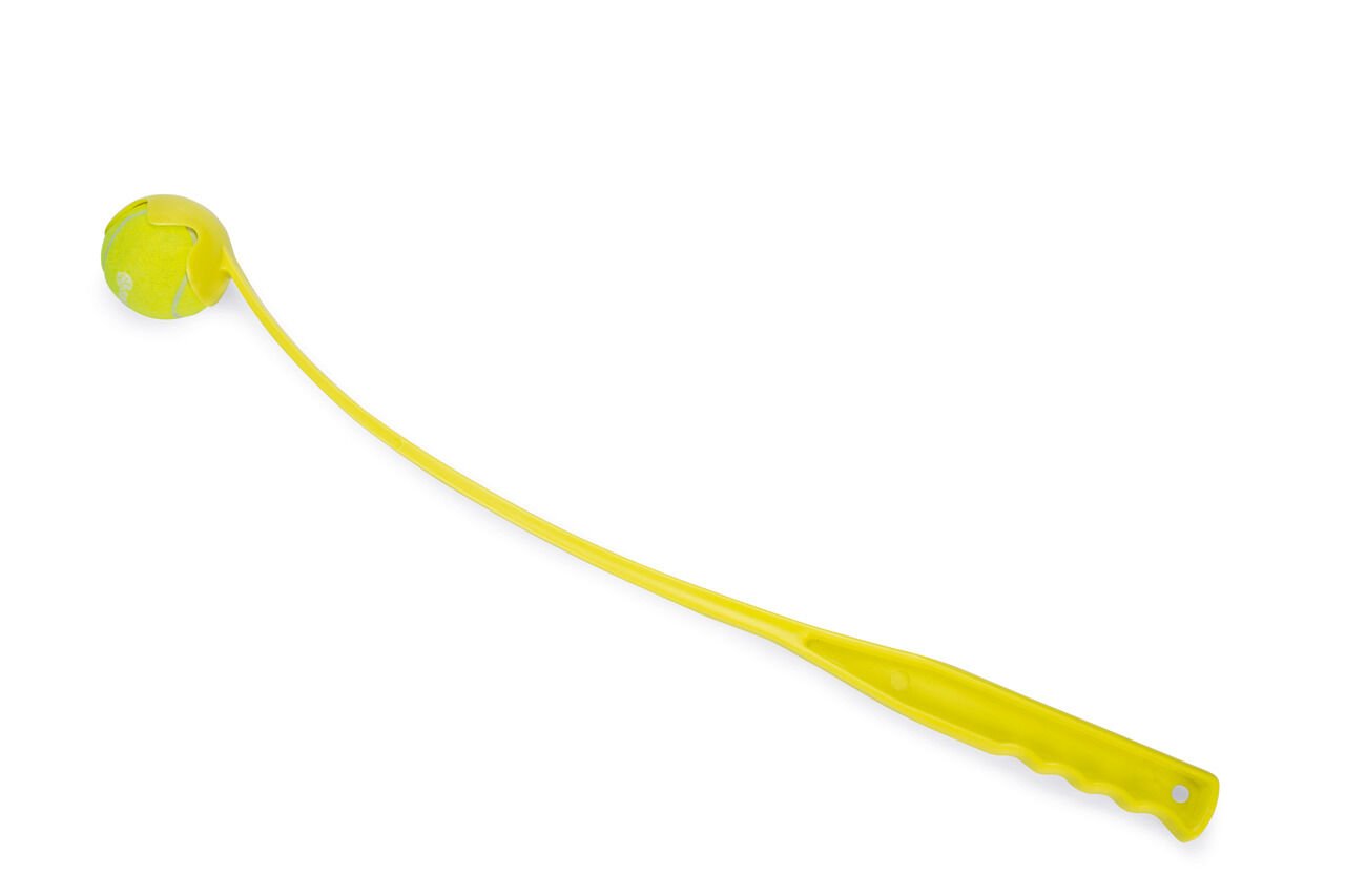 Beeztees Tenis Topu Atıcı 62cm Sarı Köpek Oyuncağı