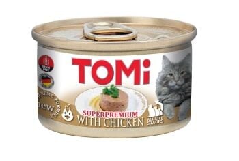 Tomi Kedi Tavuklu Yaş Kedi Maması 85g