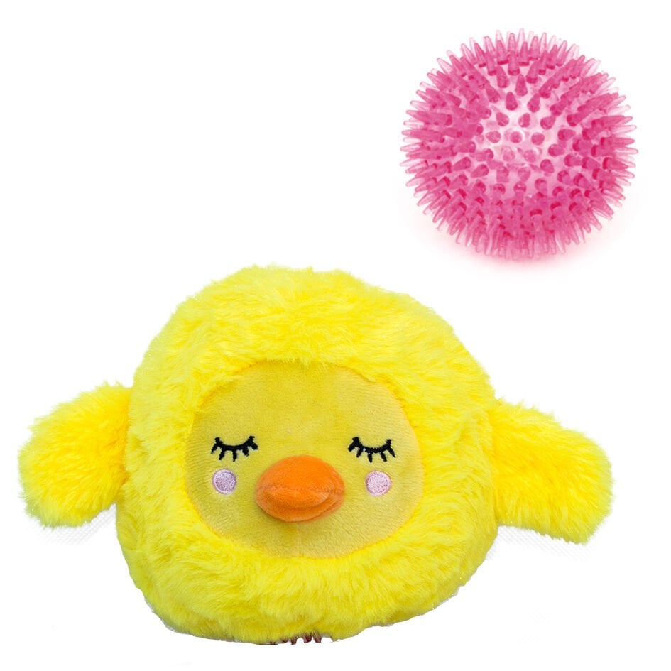 Eastland Öten Peluş Civciv Çap 8,5 Cm Köpek Oyuncağı