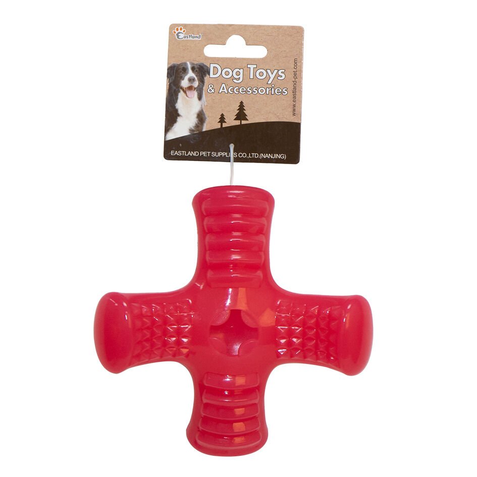 Eastland Ödül Hazneli Plastik Bumerang 15cm Köpek Oyuncağı