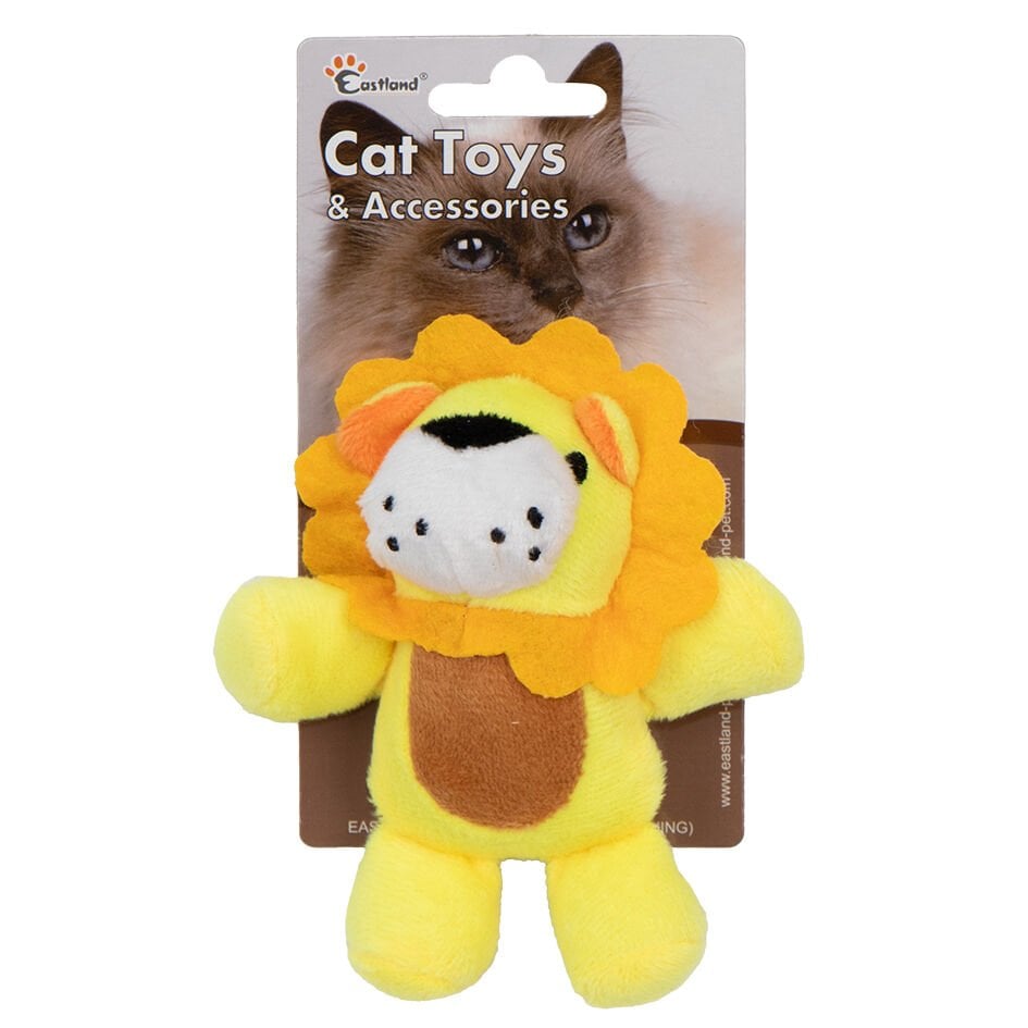 Eastland Kedi Otlu Peluş Aslan 12cm Kedi Oyuncağı