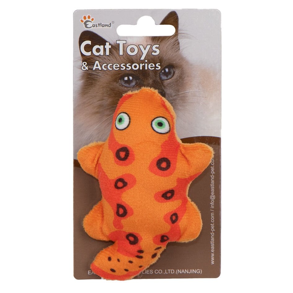 Eastland Kedi Otlu Öten Semender 11,5cm Kedi Oyuncağı