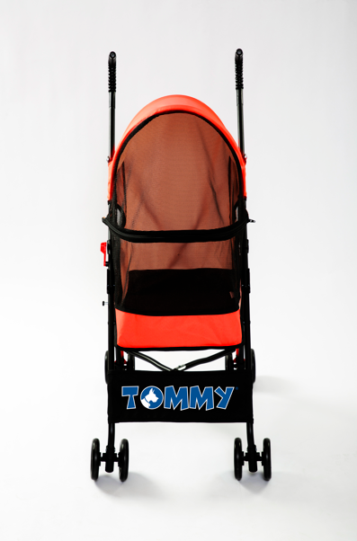 Tommy Evcil Hayvan Arabası Kırmızı 76.5*44*99cm Max 15kg