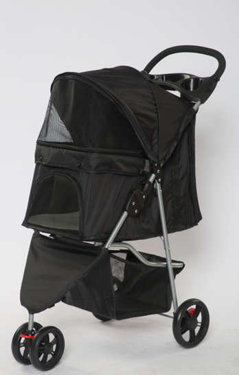 Tommy Evcil Hayvan Arabası Siyah 81*45.5*101cm Max 15kg