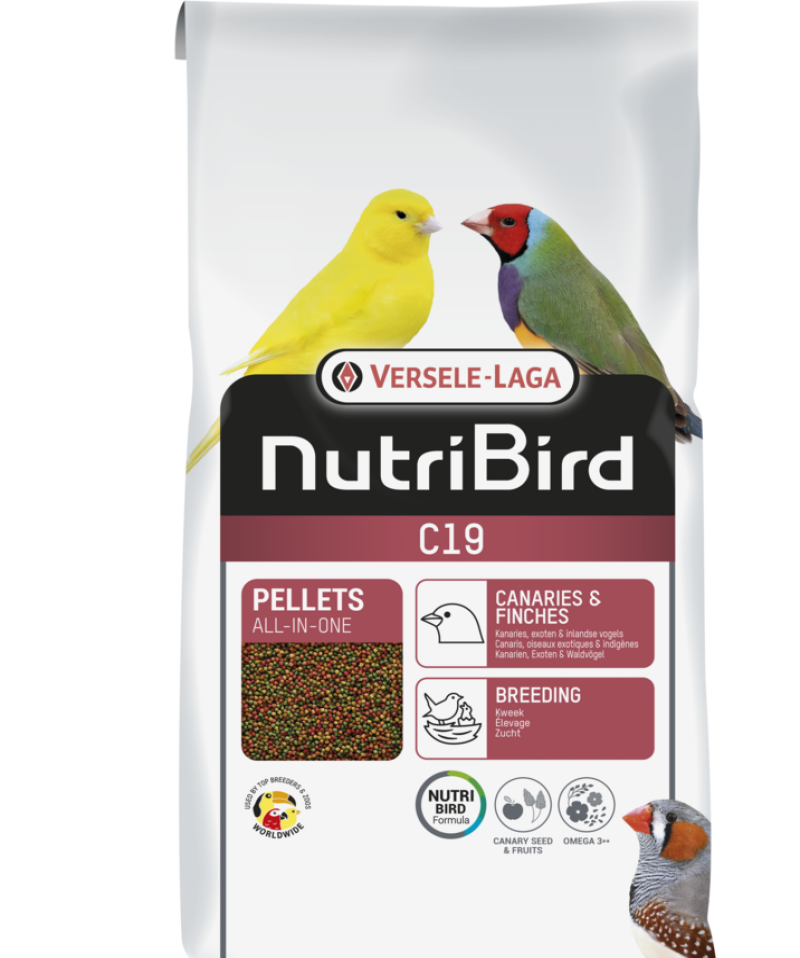 Versele Laga Nutrıbırd C19 Kanarya - Finch Pelet Yem 10kg