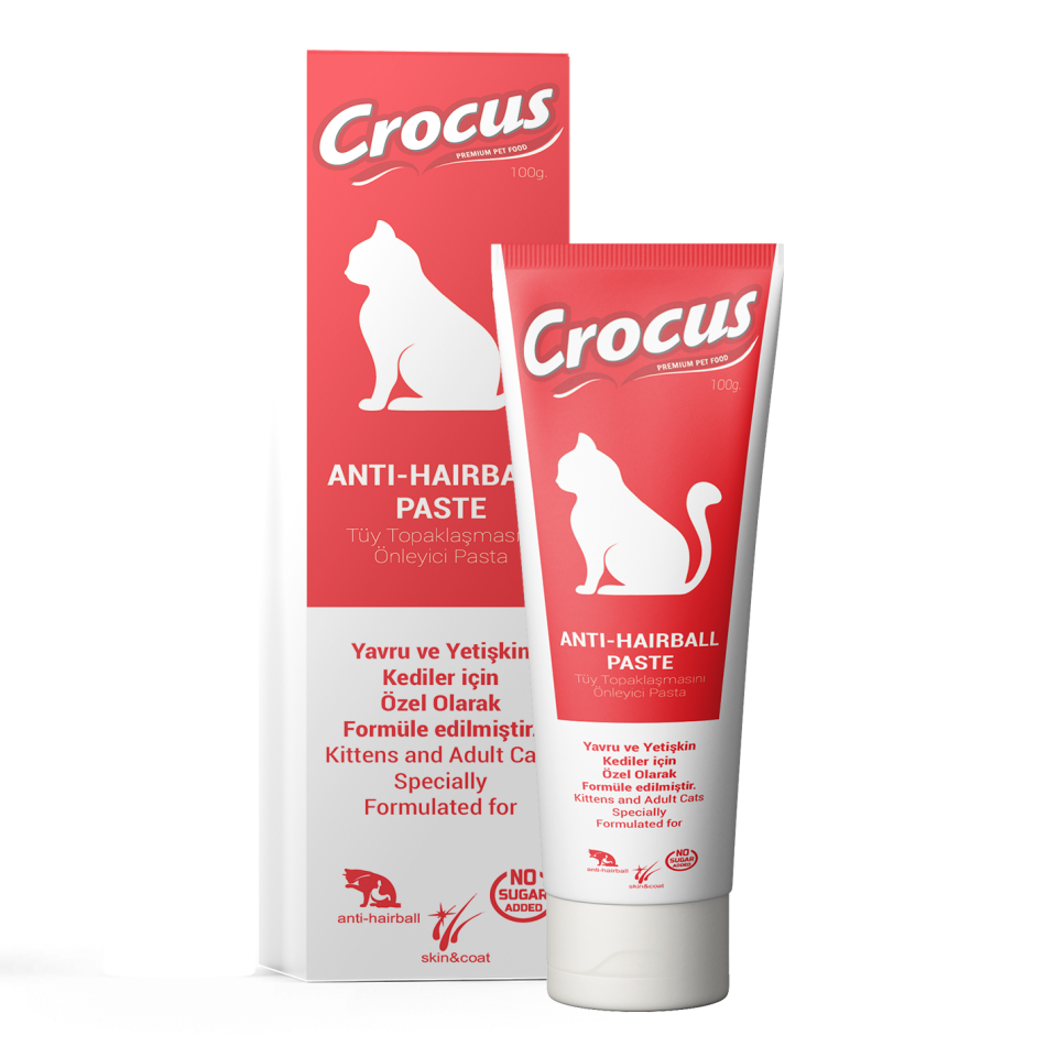 Crocus Anti Hairball Kedi Malt Macunu 100 Gram