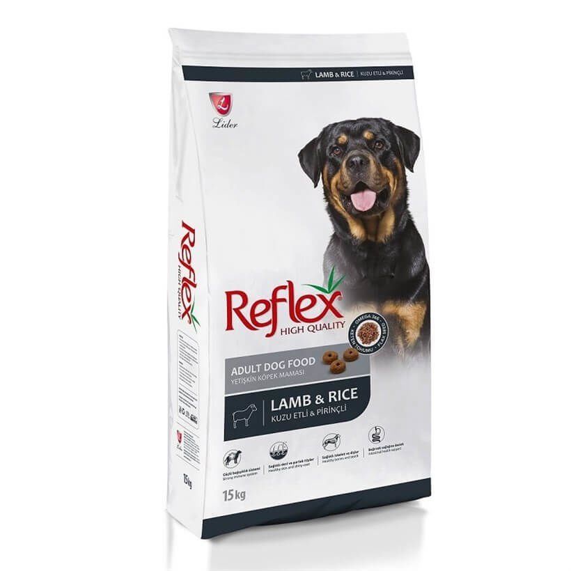 Reflex Kuzulu Pirinçli Yetişkin Köpek Maması 3 kg