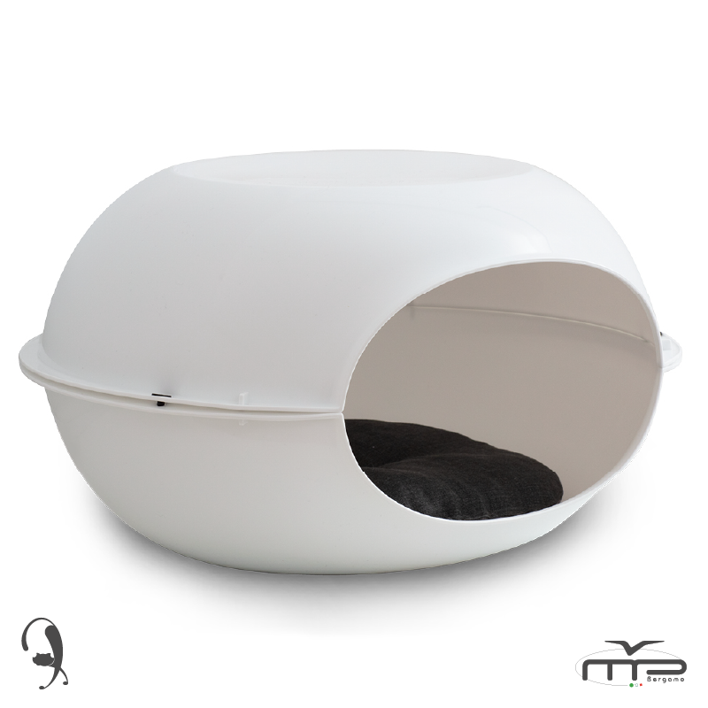 Mp Luna Mat Renkli Kedi Evi 57*39*31cm