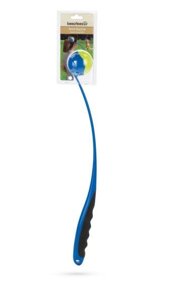 Beeztees Tenis Topu Atıcı 62cm Mavi Köpek Oyuncağı