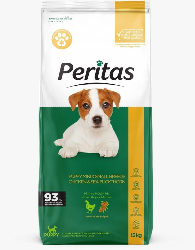 PERİTAS Kuzu Etli Küçük Irk Köpek 15kg