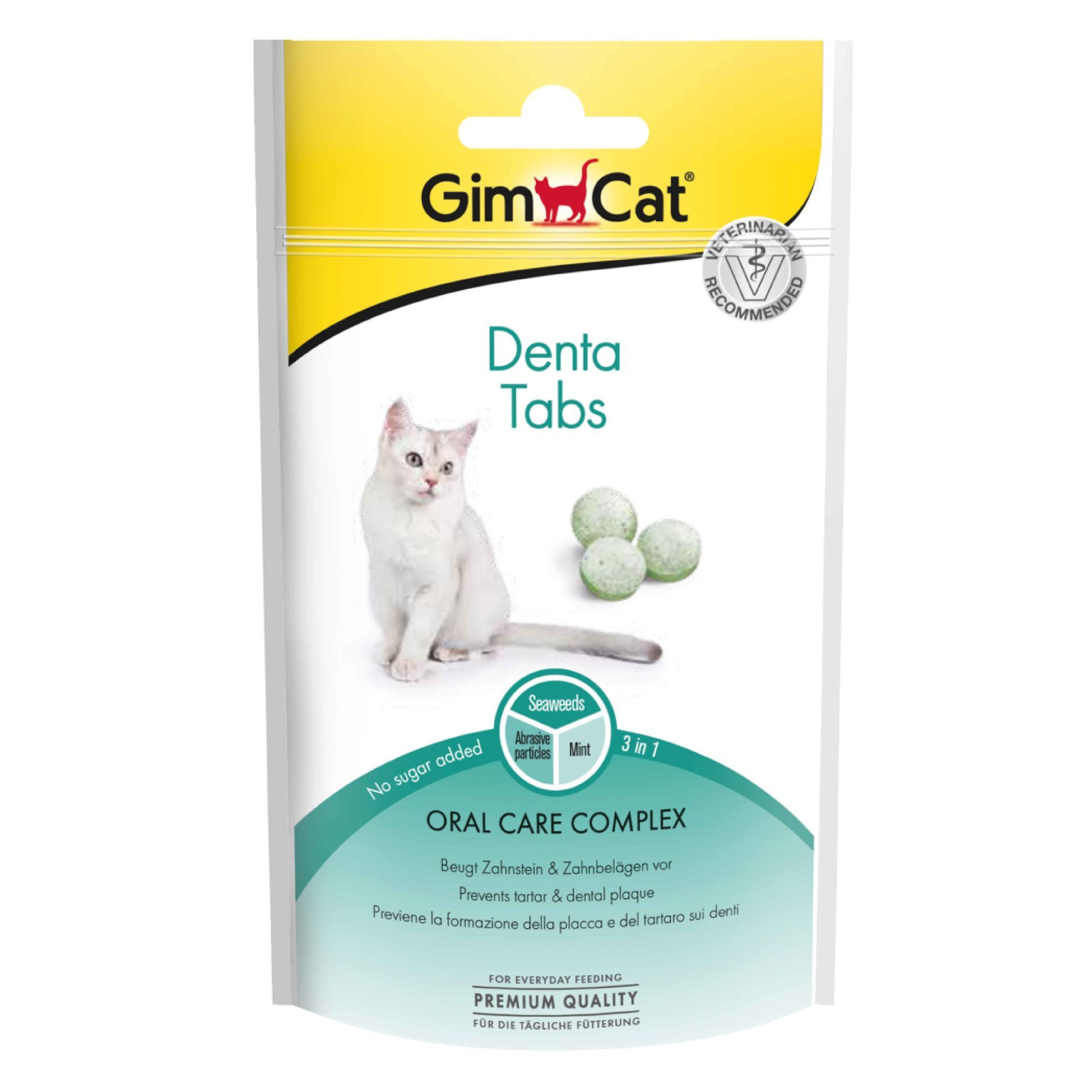 GimCat Denta Ağız ve Diş Sağlığı için Şekersiz Kedi Ödül Maması 40gr