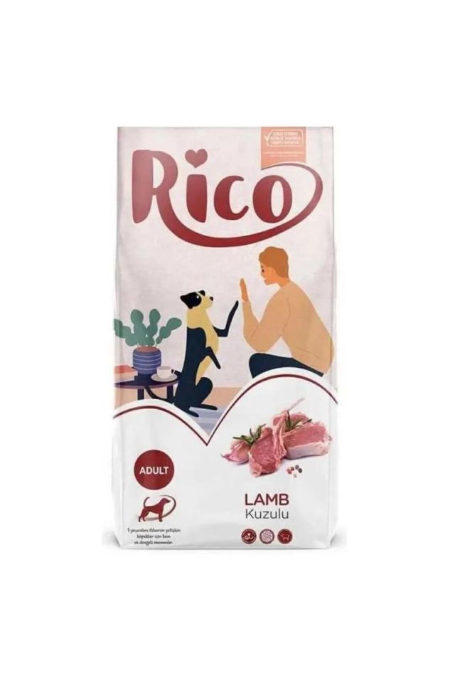 RICO Kuzu Etli Yetişkin Köpek 15kg