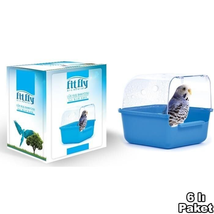 Fit Fly Kapalı Kuş Banyosu 13,5x15,5x13,5 Cm