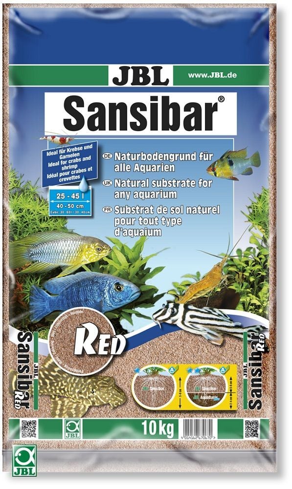 Jbl Sansıbar Kırmızı 10 Kg Kum