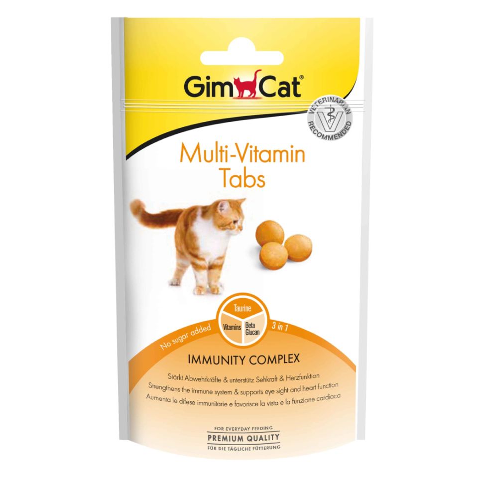 GimCat Multivitamin Şekersiz Kedi Ödül Maması 40gr