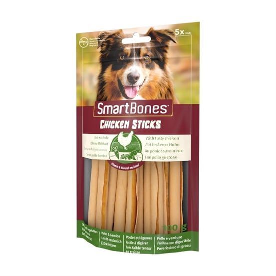 Smart Bones Tavuklu Stick Köpek Ödül Maması 100gr (5'li)