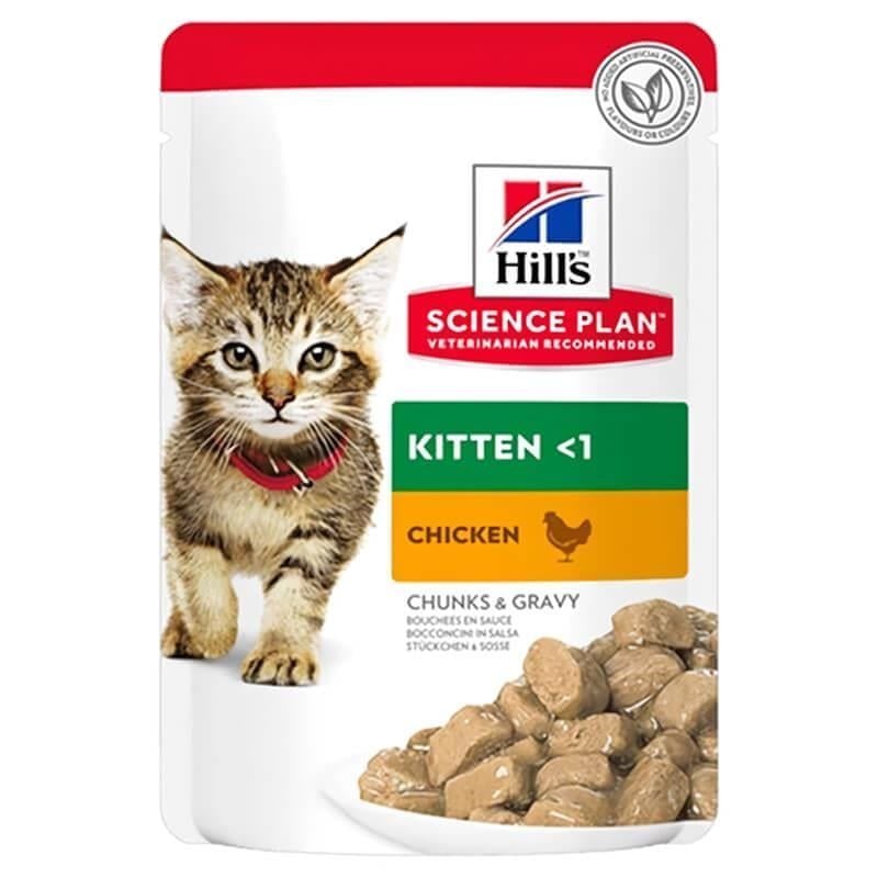 Hills Kitten Tavuklu Pouch Yavru Kedi Konservesi 85 Gr