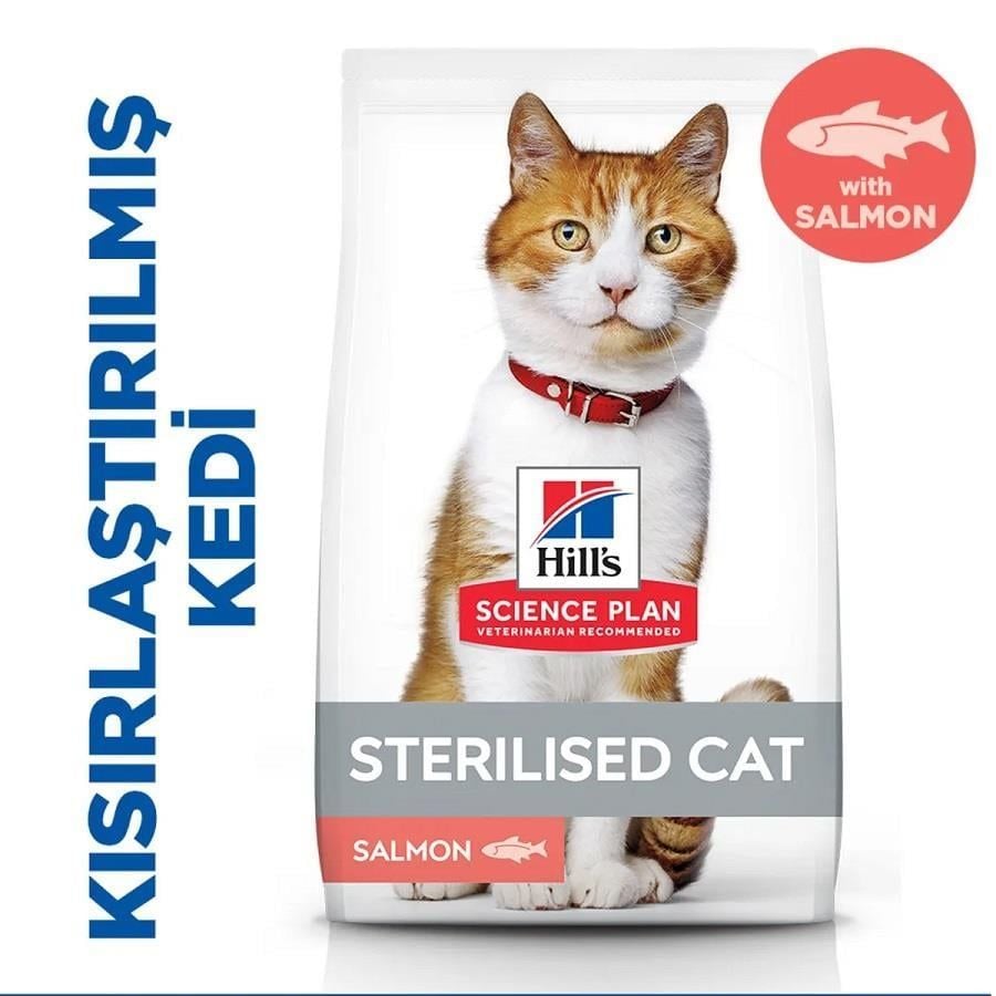 Hill's SP Somon Kısırlaştırılmış Yetişkin Kedi Maması 1,5 KG