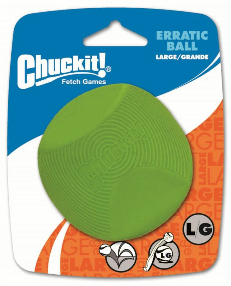 Chuckit! Erratic Ball Köpek Oyun Topu (Büyük Boy) Köpek Oyuncağı