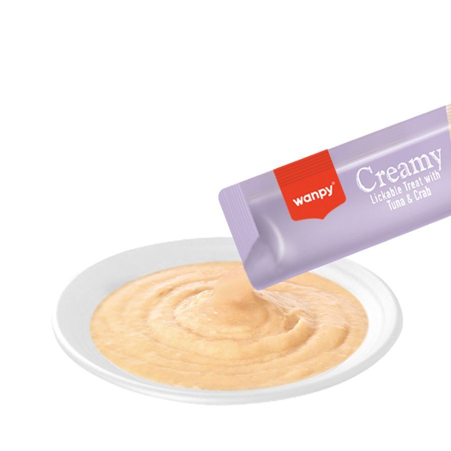 Wanpy Ton-Yengeç Krema Kedi Ödülü 5x14 gr