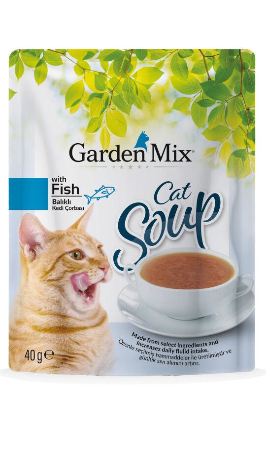 Gardenmix Balıklı Kedi Çorbası 40gr