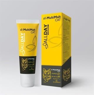 Allday All-MultiMalt Cat Kediler için Multivitamin Paste 100 Gr