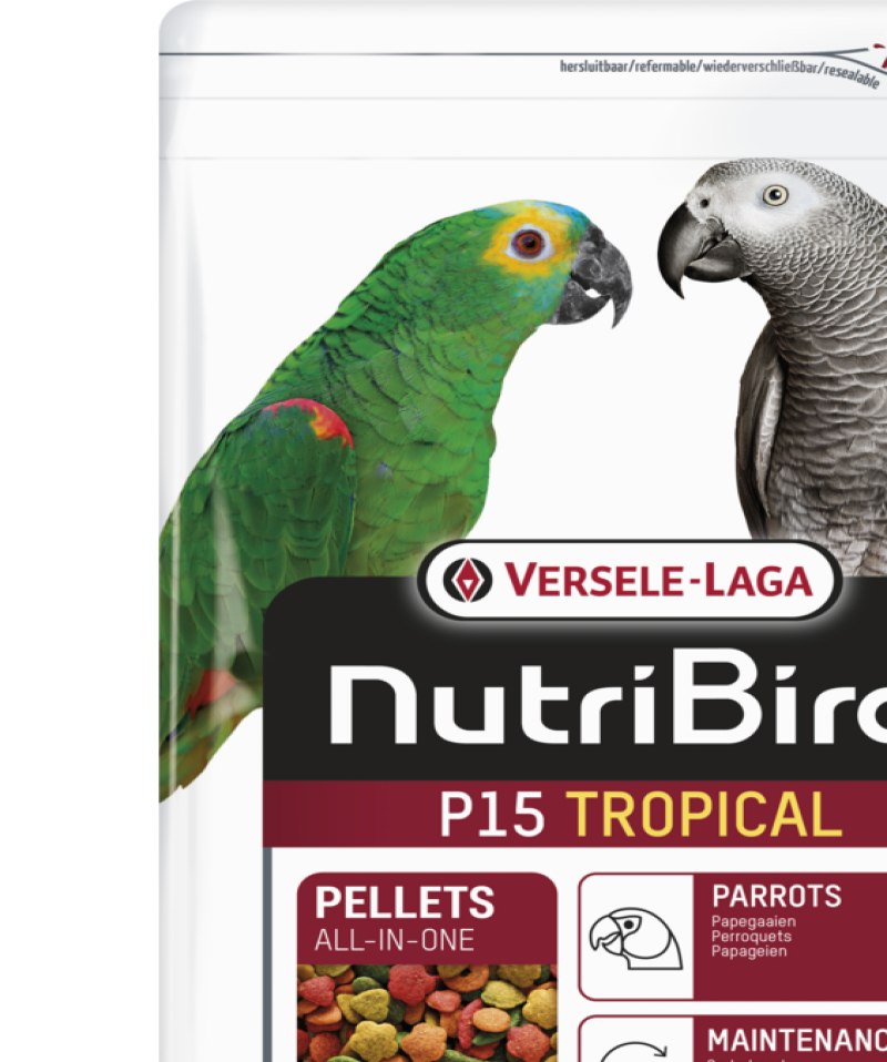Versele Laga Nutrıbırd P15 Tropıcal Papağan Pelet Yem 10kg