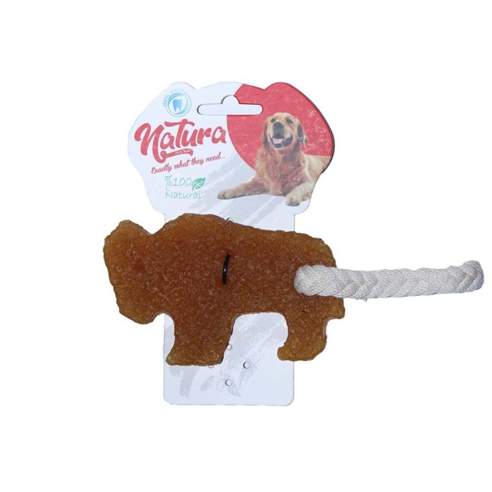 Natura Doğal Kauçuk Bizon Köpek Çiğneme Oyuncağı