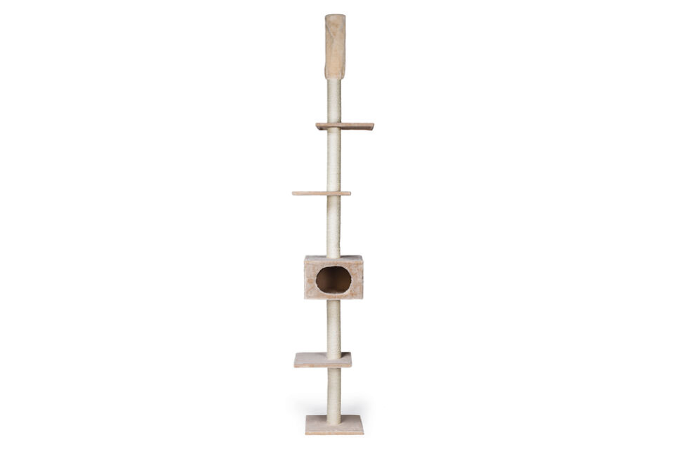 Karlıe Tırmalama Ağacı Bej 35x35x263