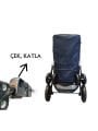Tommy Evcil Hayvan Arabası 85x46x*91,5cm Siyah Max 15 Kg