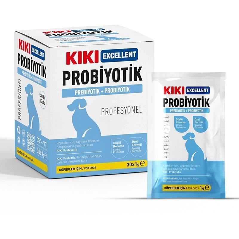 KIKI Köpek Probiyotik+Prebiyotik Saşe 1gr 30Adet
