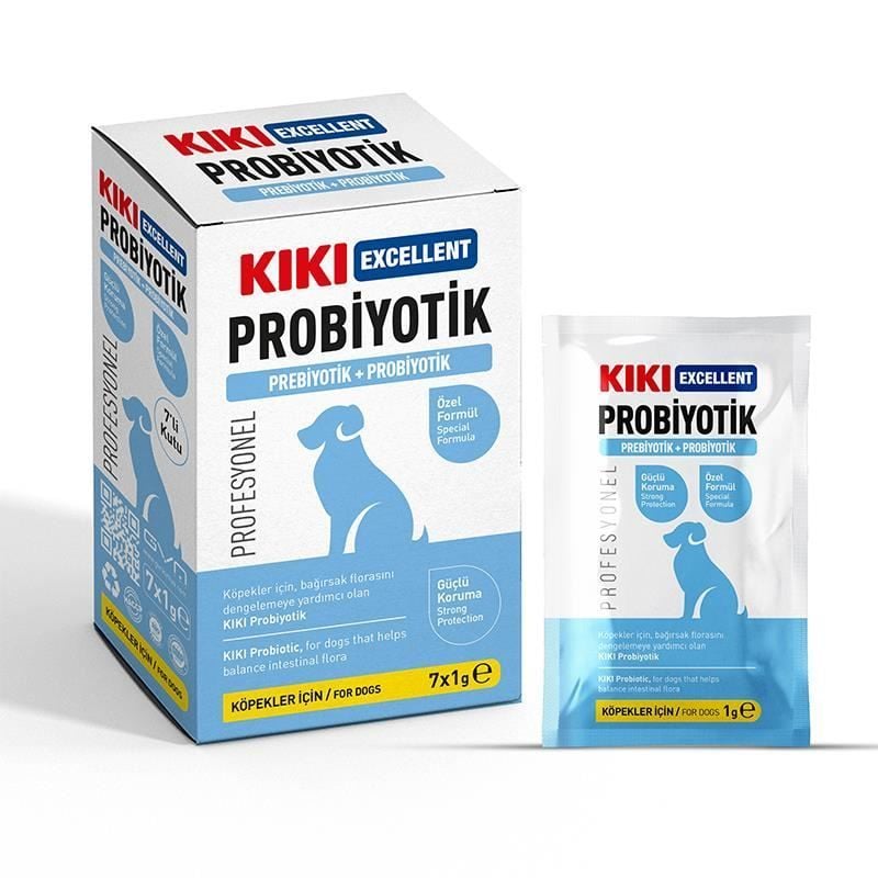 KIKI Köpek Probiyotik+Prebiyotik Saşe 1gr 7Adet
