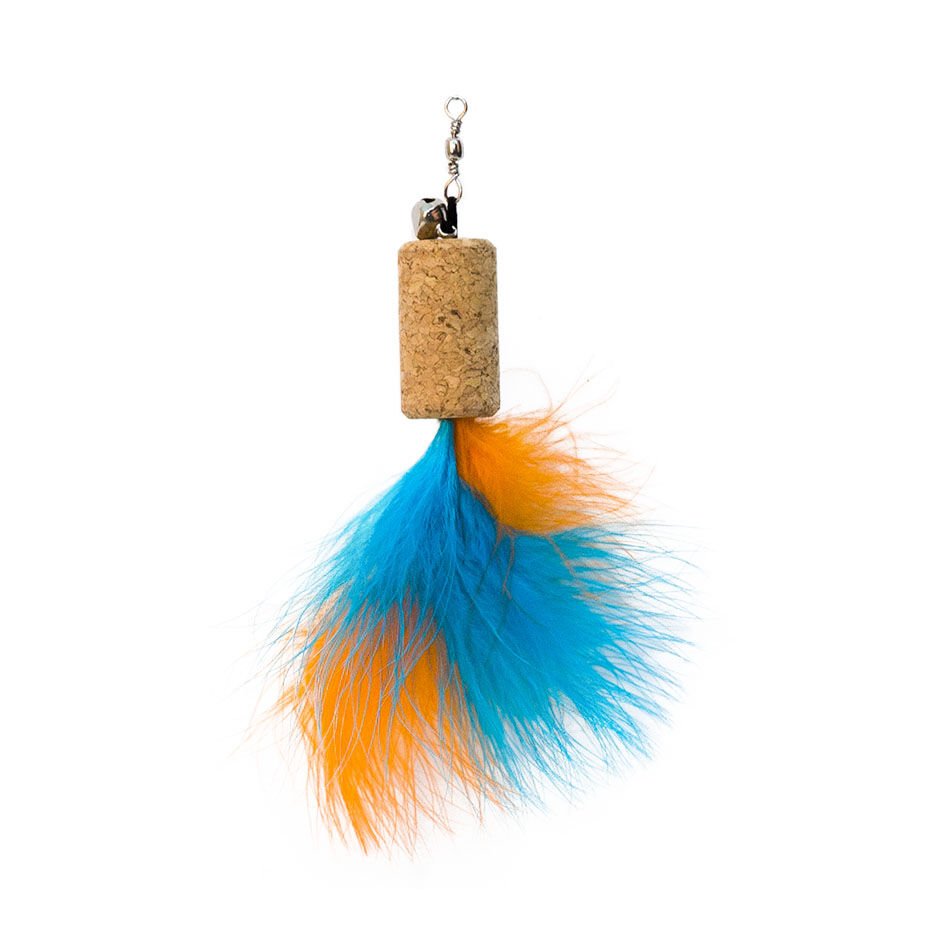 Eastland Tüylü Çıng.mantar Kedi Oyuncağı Mavi4x2,2 Cm