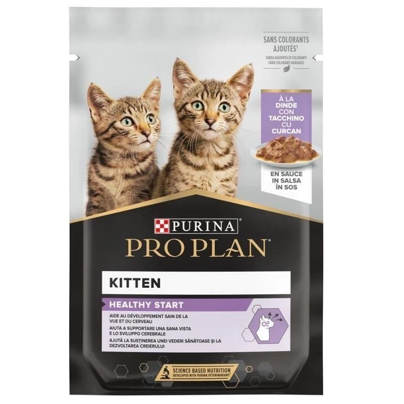 Pro Plan Kitten Hindi Etli Pouch Yavru Kedi Konservesi 85 Gr