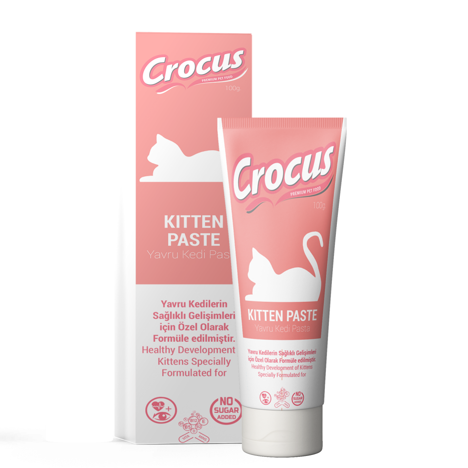 Crocus Kedi Kitten Malt Macunu 100 Gram