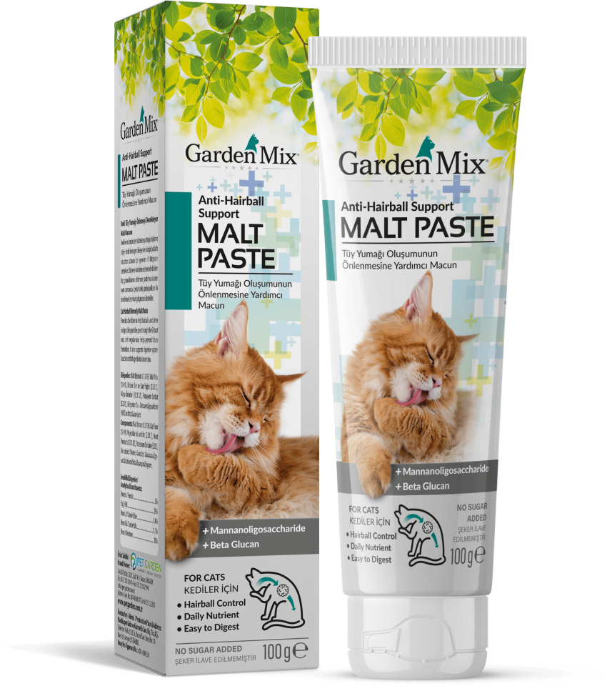 Garden Mix Anti Hairball Kedi Malt Macunu 100 Gram