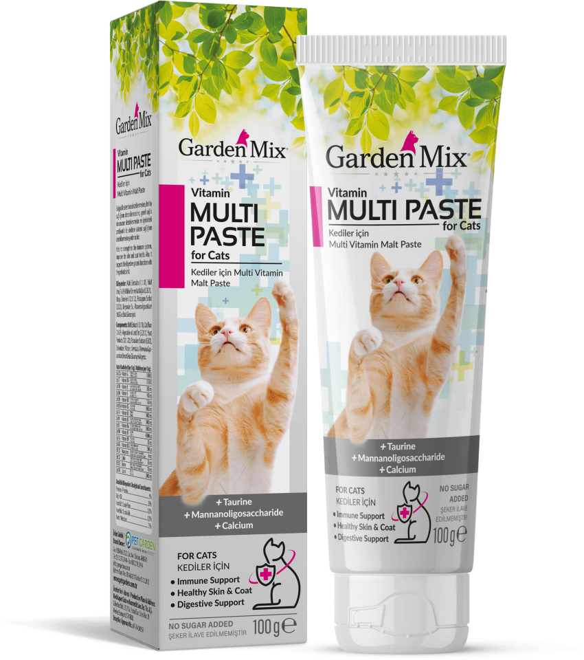 Garden Mix Kedi Multivitamin Macun 100 Gram