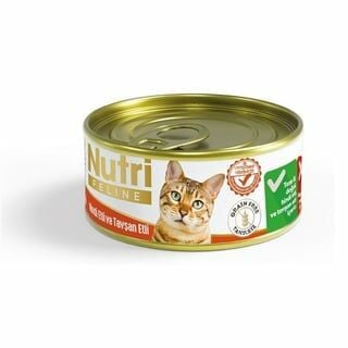 Nutri Feline Hindi Etli ve Tavşan Etli Yetişkin Kedi Konservesi 85gr