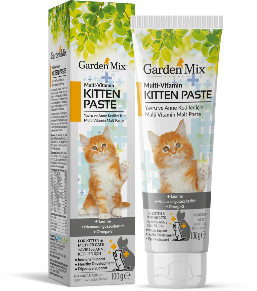 Garden Mix Kedi Kitten Multivitamin Macun 100 Gram