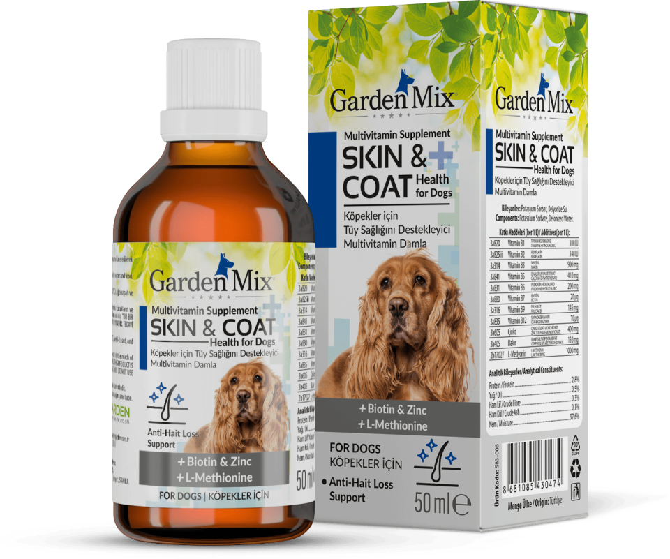 Garden Mix Köpek Tüy Sağlığı Damlası 50 Ml