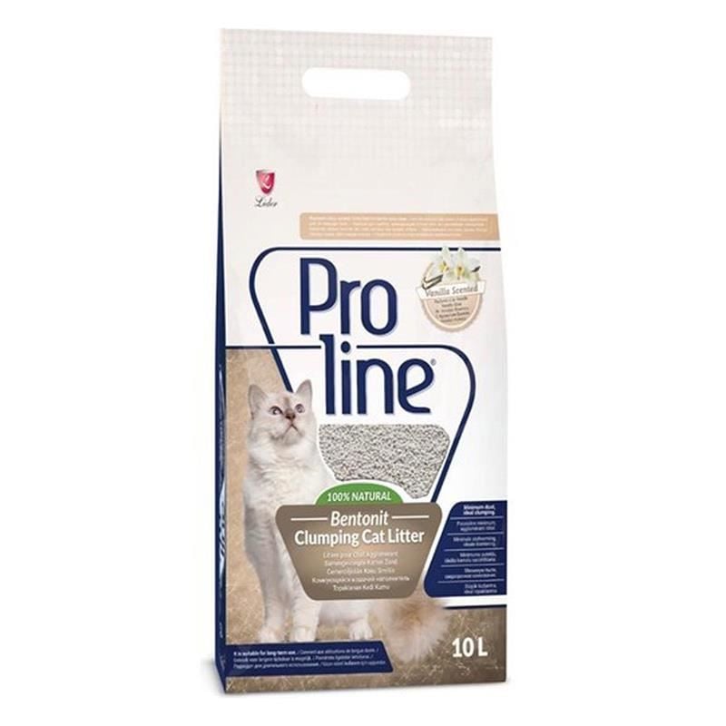 Proline İnce Vanilya Bentonıt Kedı Kumu 10 Lt