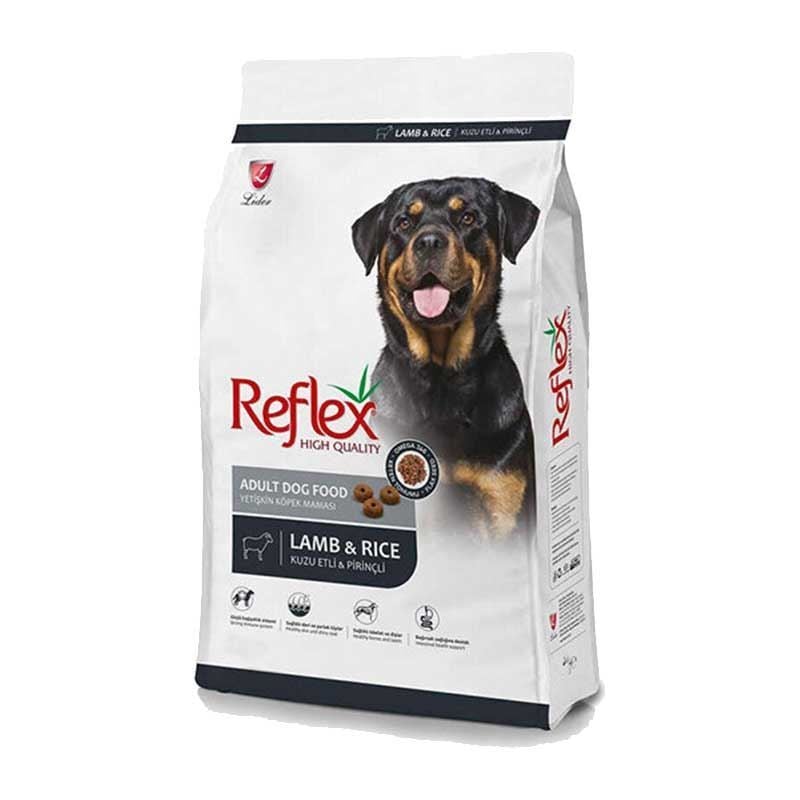 Reflex Kuzulu Pirinçli Yetişkin Köpek Maması 15 kg