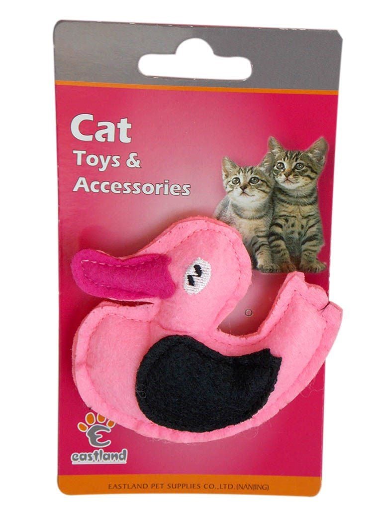 Eastland Kedı Otlu Peluş Ördek 8,5 Cm Kedi Oyuncağı