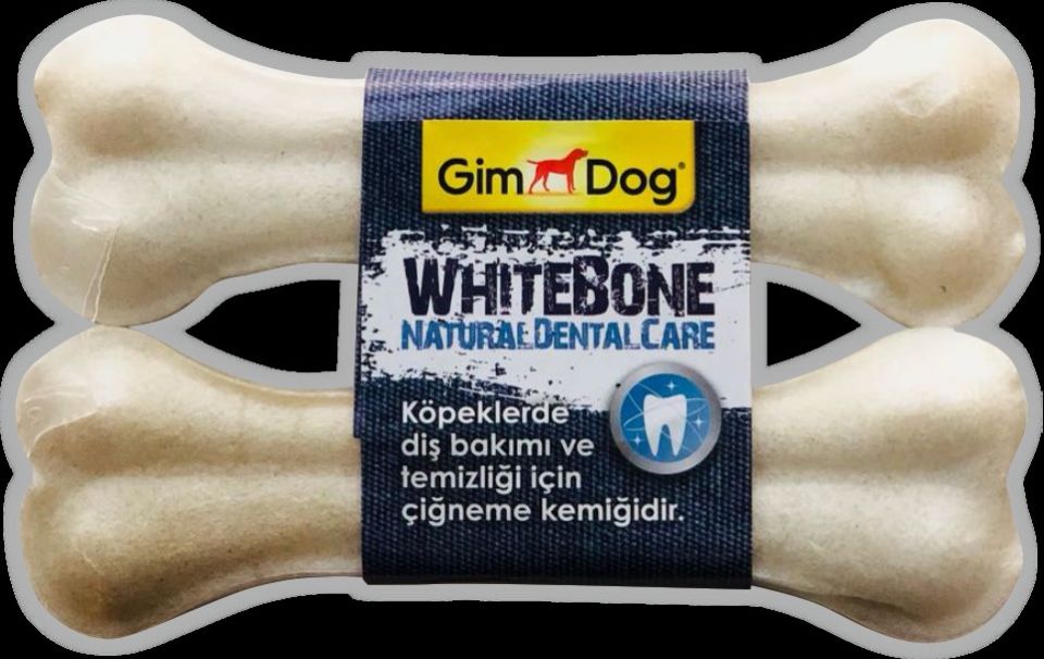 Gimdog Mordimi Press Beyaz Kemik Köpek Ödülü 2x14cm