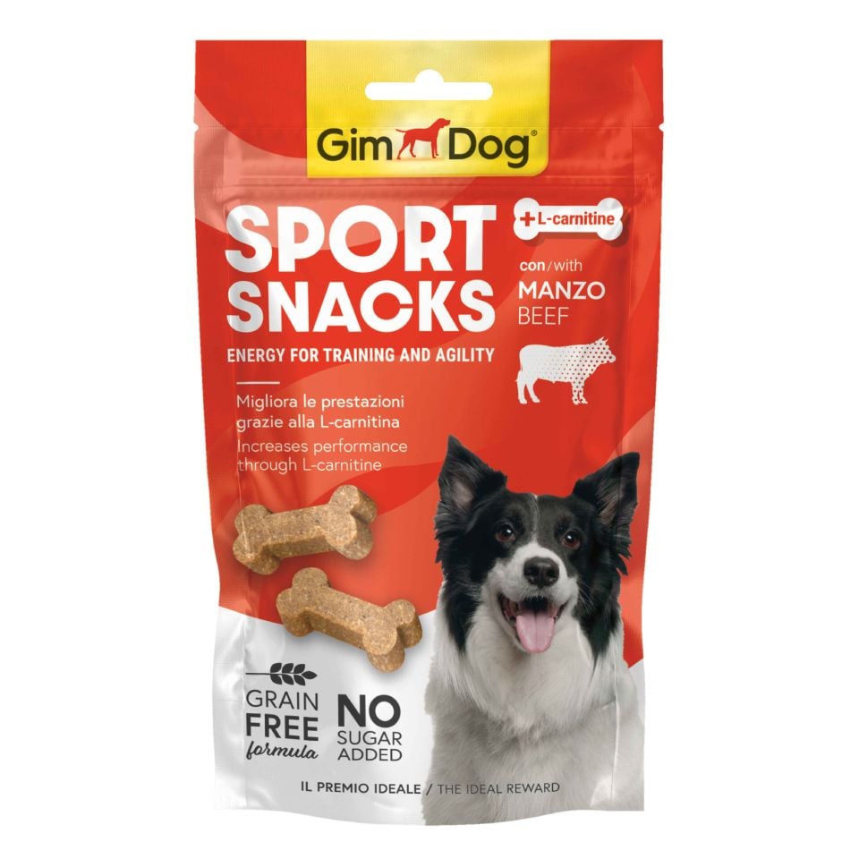 Gimdog Sport Snacks Sığır Etli Ödül Tablet 60 Gr.