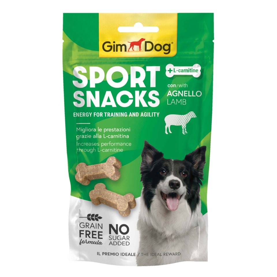 GimDog Sportsnacks Kuzulu-Carnitinli Ödül Tableti 60 gr.